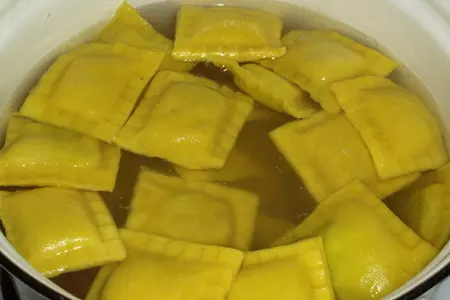 Равиоли с индейкой и сырные (моя первая паста): шаг 7