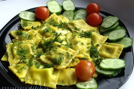 Равиоли с индейкой и сырные (моя первая паста): шаг 8