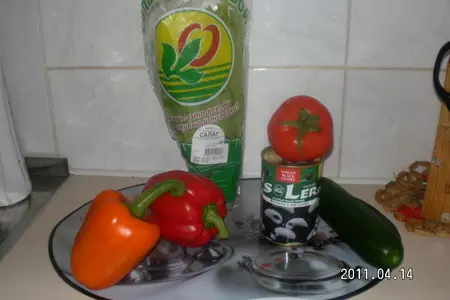 Омлетный блинчик с мясом: шаг 9