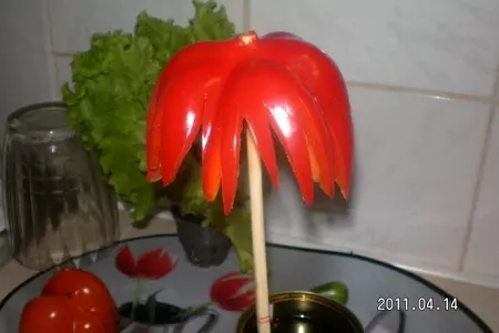 Омлетный блинчик с мясом: шаг 14