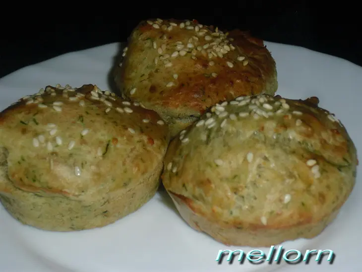 Закусочные кексы с рыбными консервами: шаг 6