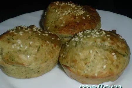 Закусочные кексы с рыбными консервами: шаг 6