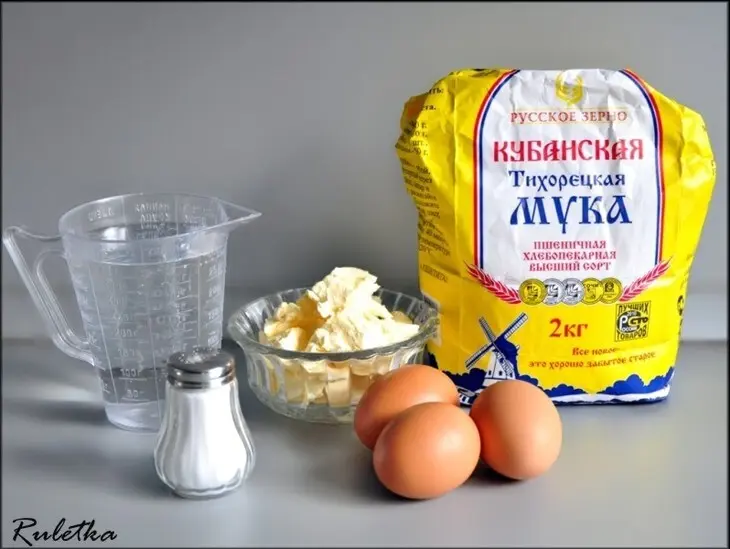 Заварные пирожные с ореховым кремом патисьер "ромашковое настроение".: шаг 1
