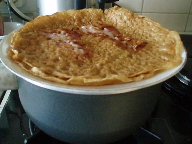 Блины голландских крестьян (polderkoek): шаг 4