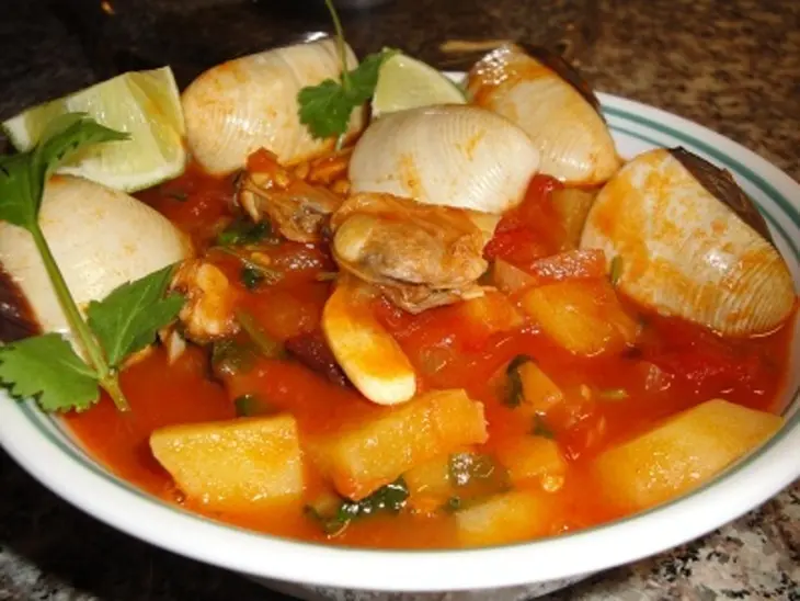 Охлаждённая похлёбка с моллюсками и картошкой: шаг 8