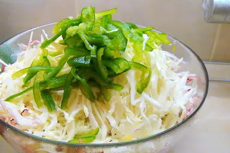 Быстро маринованная капуста со свеклой, морковкой и сладким перцем: шаг 2