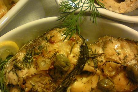 Рыбка пеленгас, запеченная в пряных травах + гарнир - запеканка картофельная: шаг 6