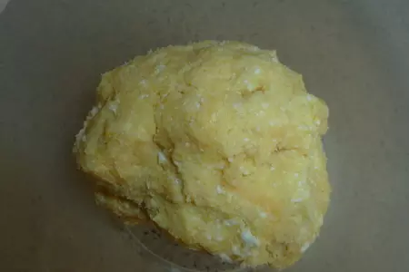 Картофельный пирог с сыром и зеленью, как пирог или как самодостаточный ужин: шаг 4