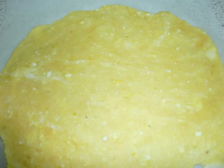 Картофельный пирог с сыром и зеленью, как пирог или как самодостаточный ужин: шаг 9