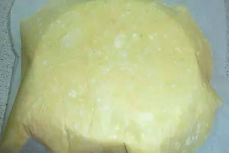 Картофельный пирог с сыром и зеленью, как пирог или как самодостаточный ужин: шаг 10