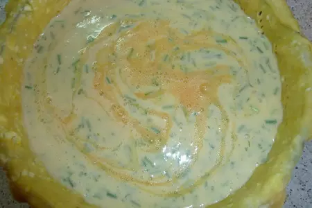Картофельный пирог с сыром и зеленью, как пирог или как самодостаточный ужин: шаг 12
