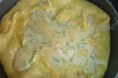 Картофельный пирог с сыром и зеленью, как пирог или как самодостаточный ужин: шаг 13