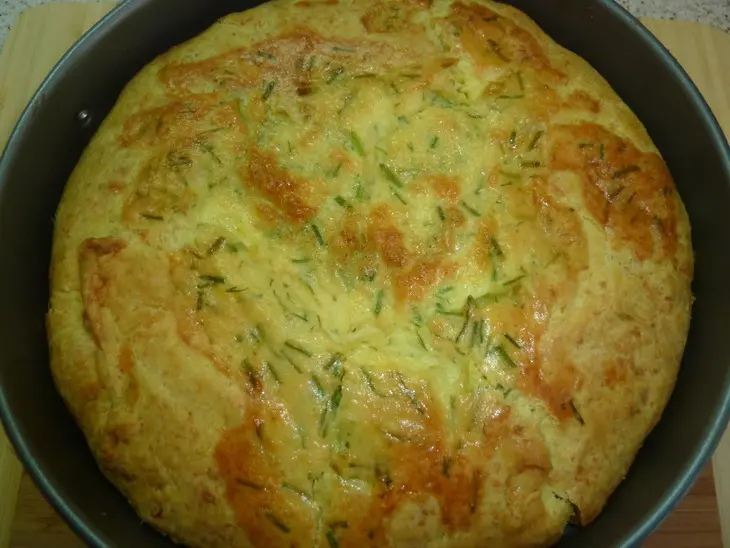 Картофельный пирог с сыром и зеленью, как пирог или как самодостаточный ужин: шаг 14