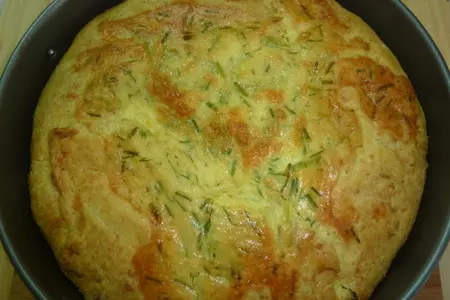 Картофельный пирог с сыром и зеленью, как пирог или как самодостаточный ужин: шаг 14