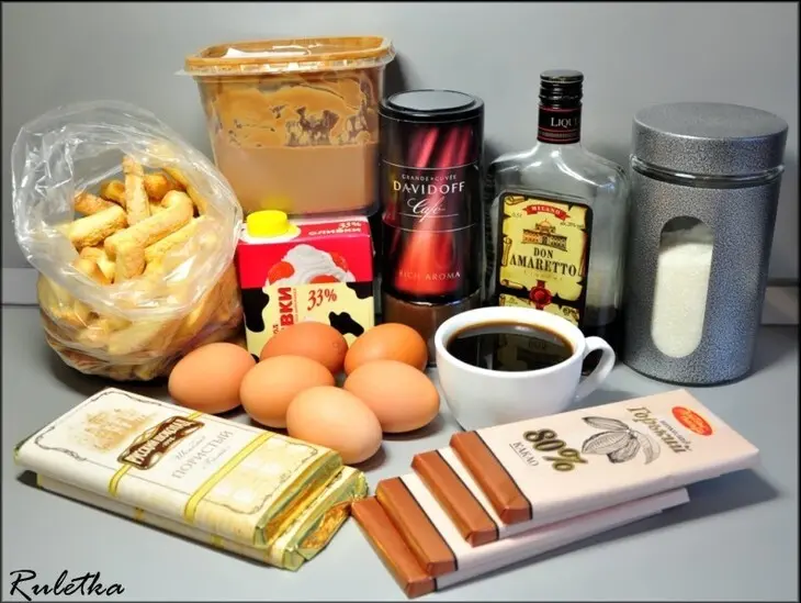Торт-мороженое "кофейно-шоколадный поцелуй с ореховым послевкусием".: шаг 9