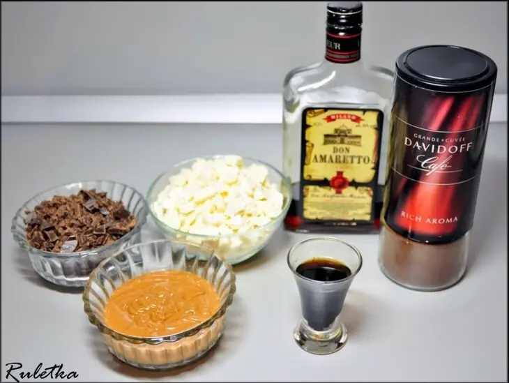 Торт-мороженое "кофейно-шоколадный поцелуй с ореховым послевкусием".: шаг 12