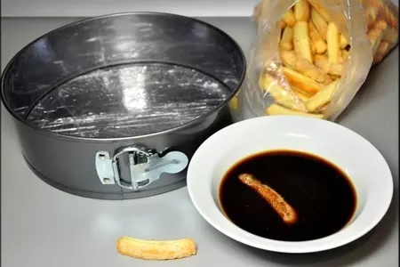 Торт-мороженое "кофейно-шоколадный поцелуй с ореховым послевкусием".: шаг 13
