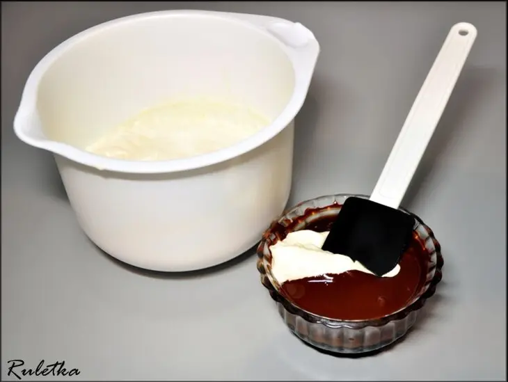 Торт-мороженое "кофейно-шоколадный поцелуй с ореховым послевкусием".: шаг 17