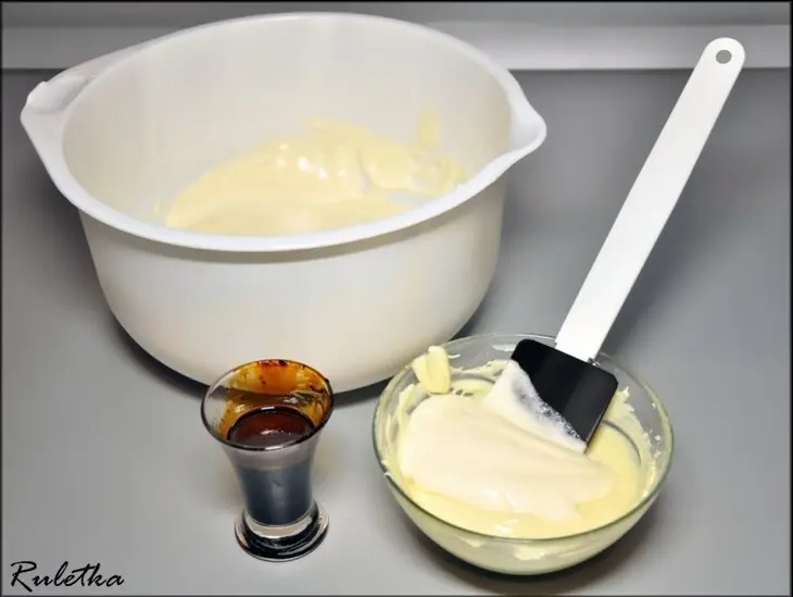 Торт-мороженое "кофейно-шоколадный поцелуй с ореховым послевкусием".: шаг 19
