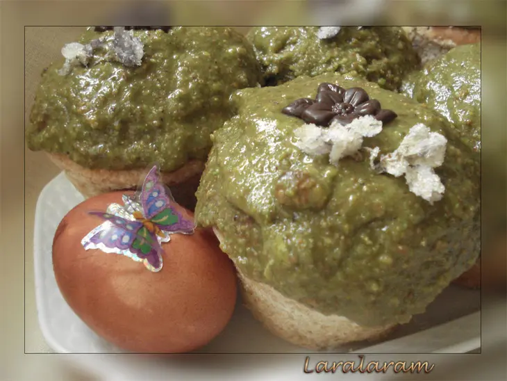 Кулич пасхальный - заварной! с фисташковой глазурью! (дуэльный рецепт): шаг 17