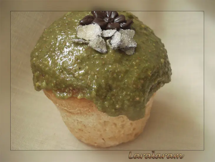 Кулич пасхальный - заварной! с фисташковой глазурью! (дуэльный рецепт): шаг 19