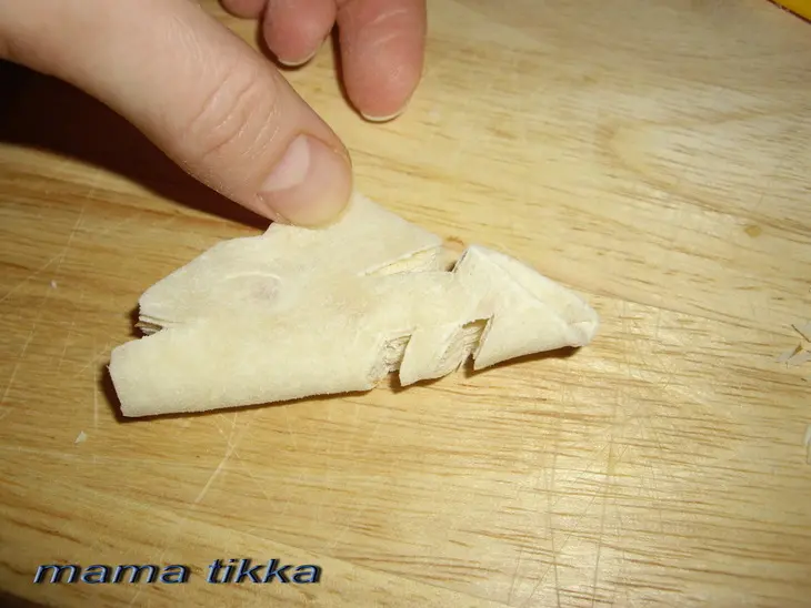 Креатив из лаваша: шаг 11