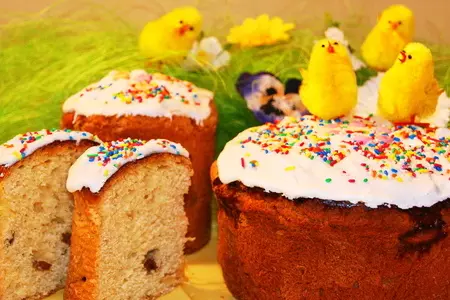 Пасхальный сдобный кулич: шаг 5