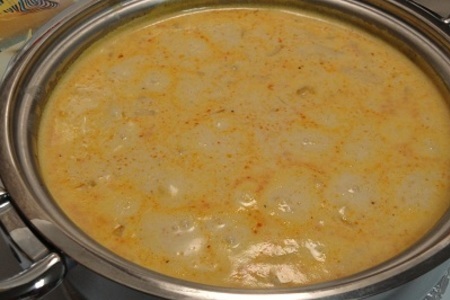 Рыбный суп с красным карри ! ! !: шаг 6