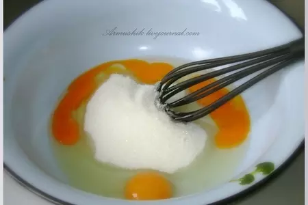 Рецепт-поздравление  "венок с изюмом и грецкими орехами": шаг 3