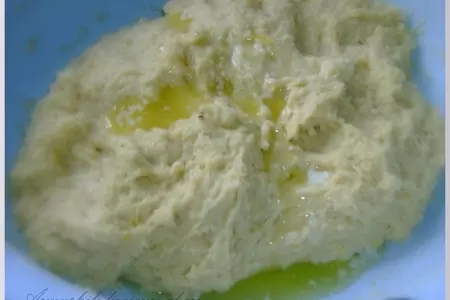 Рецепт-поздравление  "венок с изюмом и грецкими орехами": шаг 5