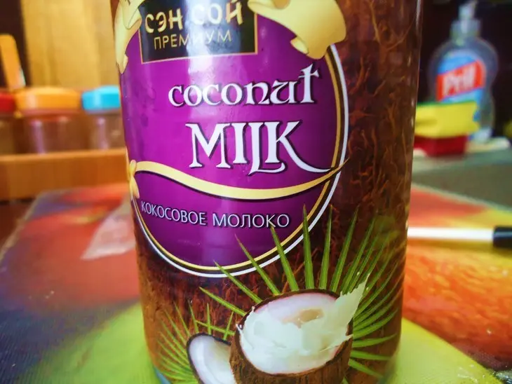Сырный суп с кокосовым молоком.: шаг 2