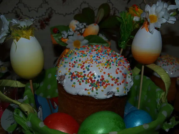 Пасхальный кулич: шаг 1