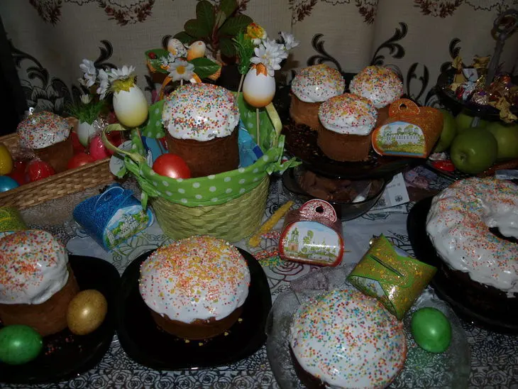Пасхальный кулич: шаг 4