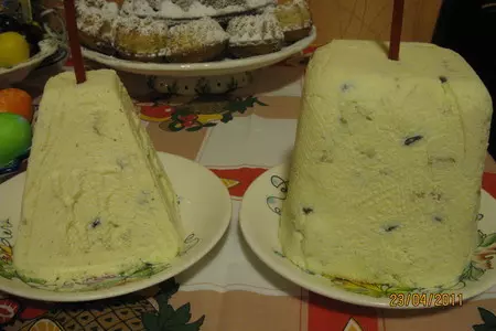 Пасха царская (заварная и сырая): шаг 9