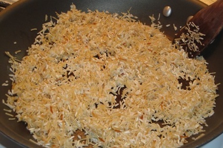Рыба на гриле с рисом и горчичным соусом: шаг 5