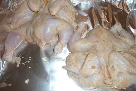 Цыплята на гриле, маринованные в необычном кунжутном маринаде: шаг 5