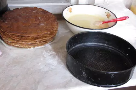 Торт белочка: шаг 3