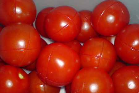 "голые" помидорки-черри: шаг 2