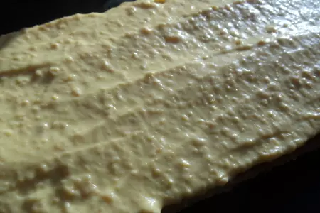 Нежные лимонные пирожные с кремом из кураги: шаг 5