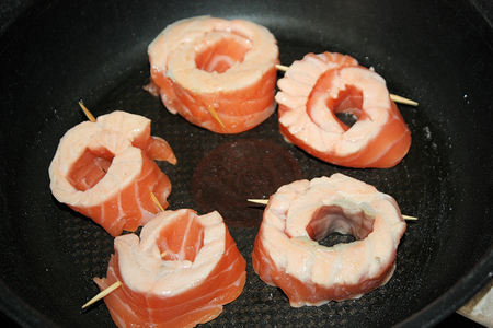 Закуска из лосося с тартаром для любимой именинницы: шаг 6