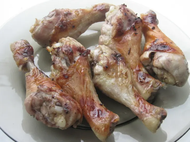 Шашлык из курицы (рецепт для микроволновки с грилем): шаг 3