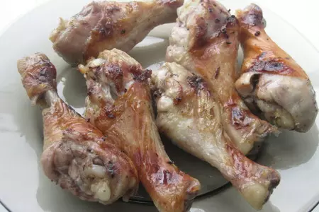 Шашлык из курицы (рецепт для микроволновки с грилем): шаг 3
