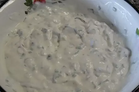 Жаренная акула и соус с анчоусами: шаг 3
