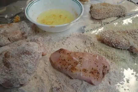 Жаренная акула и соус с анчоусами: шаг 4