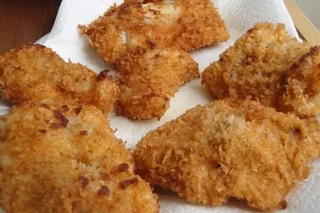 Жаренная акула и соус с анчоусами: шаг 6