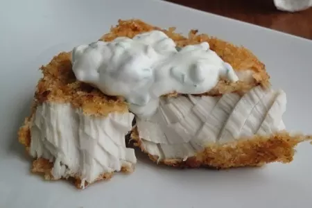 Жаренная акула и соус с анчоусами: шаг 8