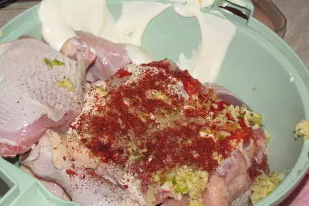 Курица по армянски: шаг 1