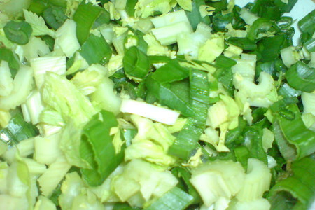 Томатное тирамису  или салат из помидоров,огурца  и фисташкового песто: шаг 4