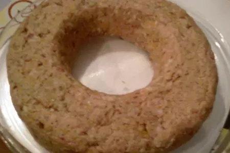Мясной венок с перепелиными яйцами, запечённый в лаваше: шаг 5
