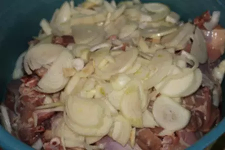 Шашлык из курицы: шаг 2